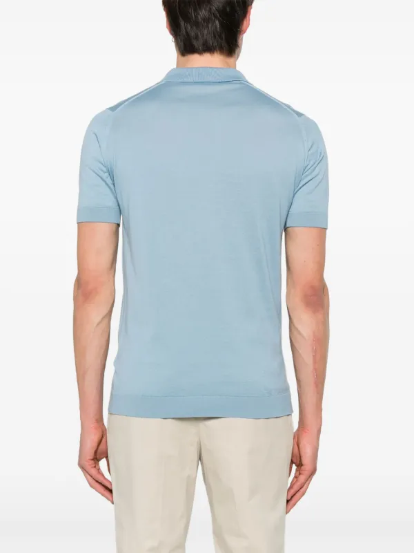 John Smedley Adrian ポロシャツ | ブルー | FARFETCH JP