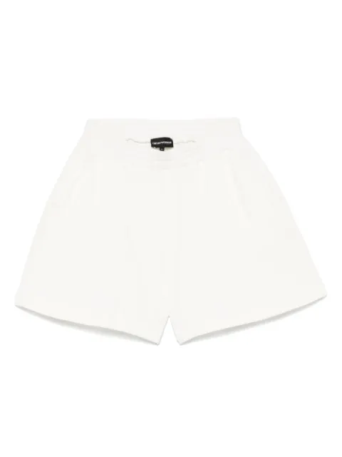 Emporio Armani jersey-texture shorts