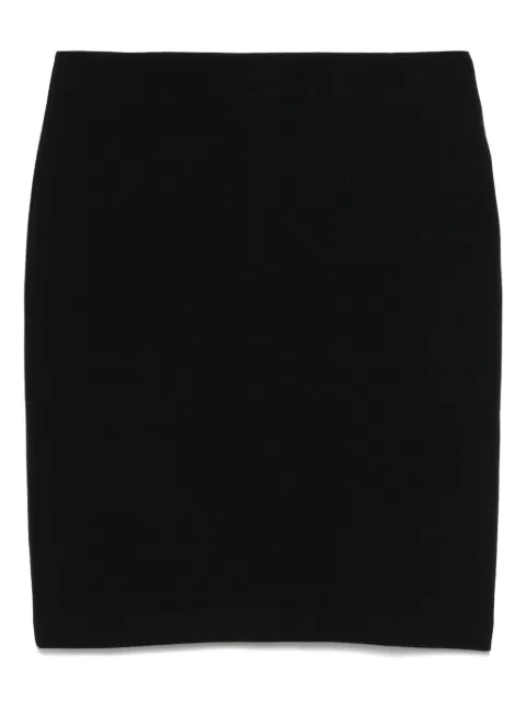 Emporio Armani ribbed mini skirt