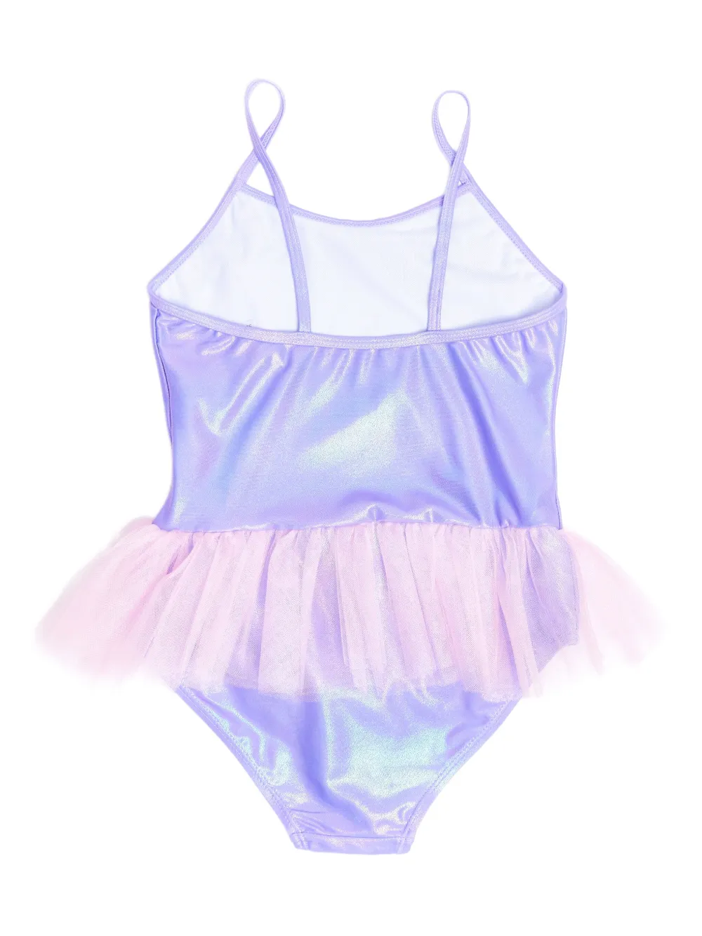 SOLISWIM KIDS Badpak met tutu Paars