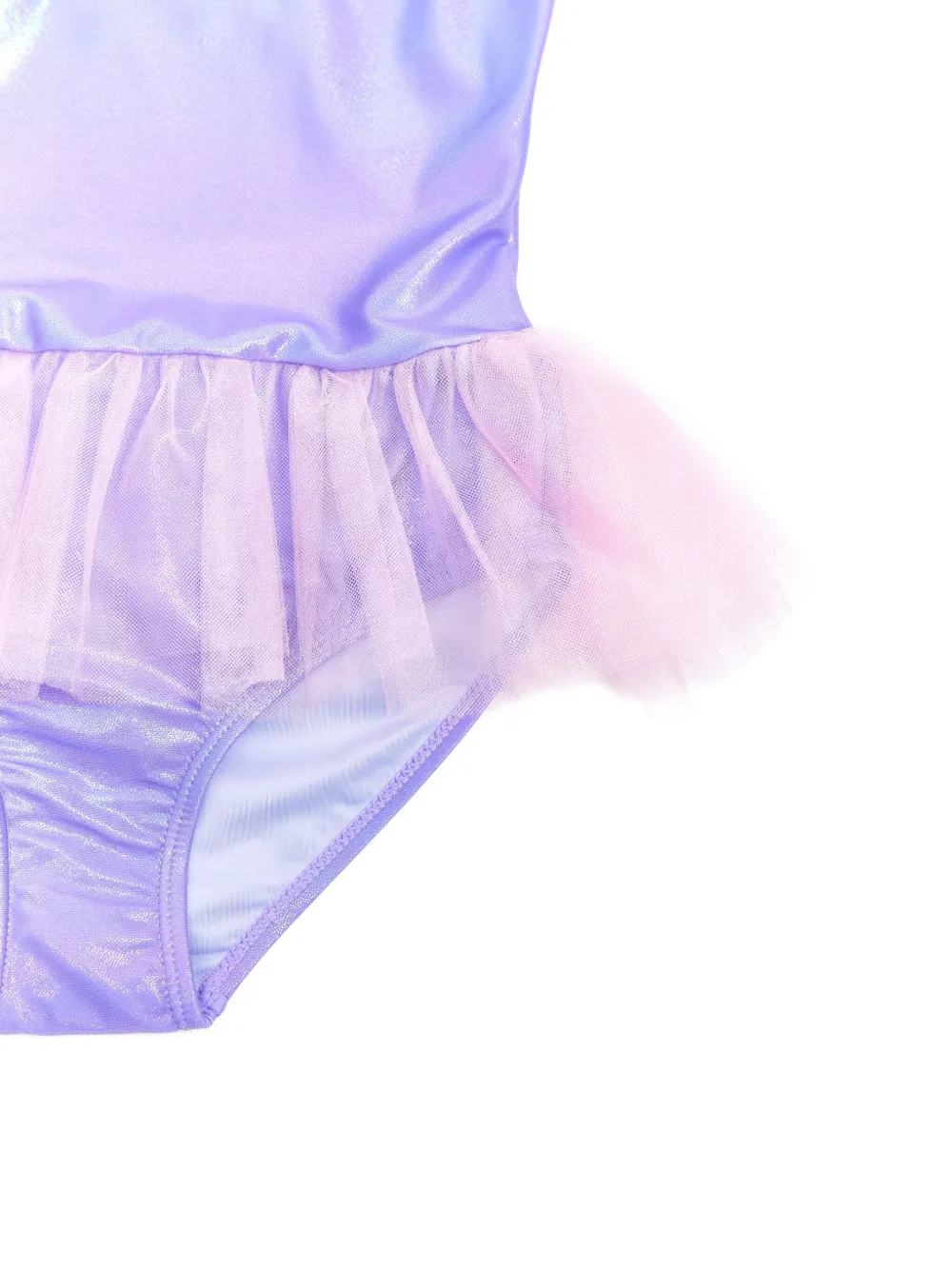 SOLISWIM KIDS Badpak met tutu Paars