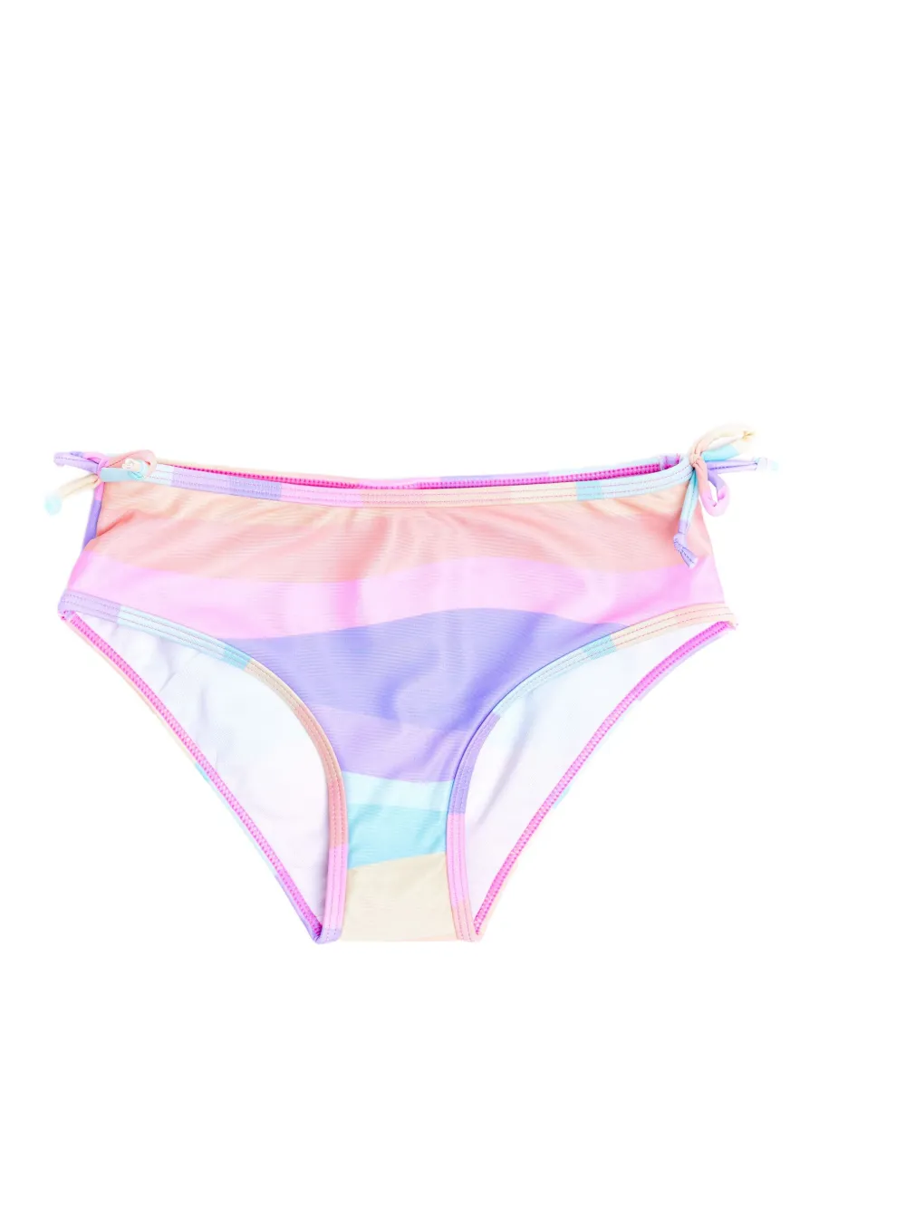 SOLISWIM KIDS Tankini met ruches Paars