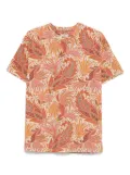 ETRO paisley-print T-shirt - Orange