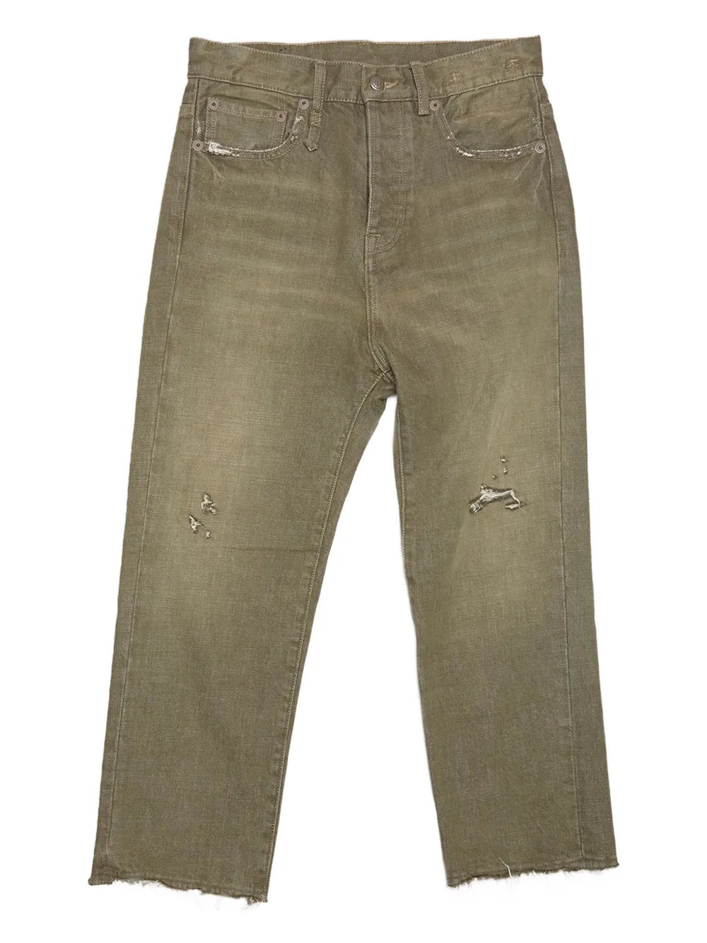 R13 distressed jeans | Green | Image 1