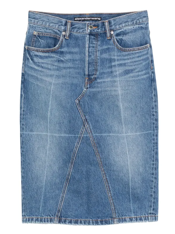 Alexander Wang デニムスカート | ブルー | FARFETCH JP