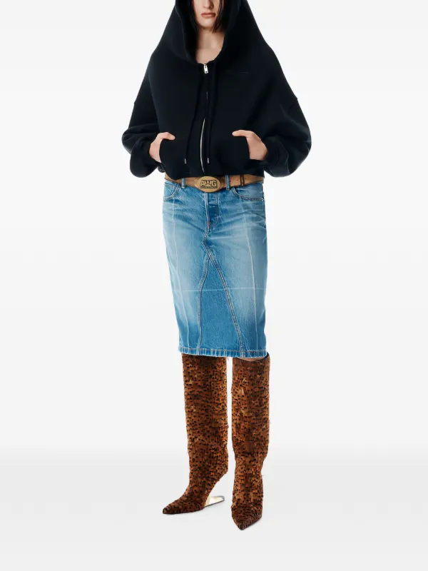 Alexander Wang デニムスカート | ブルー | FARFETCH JP