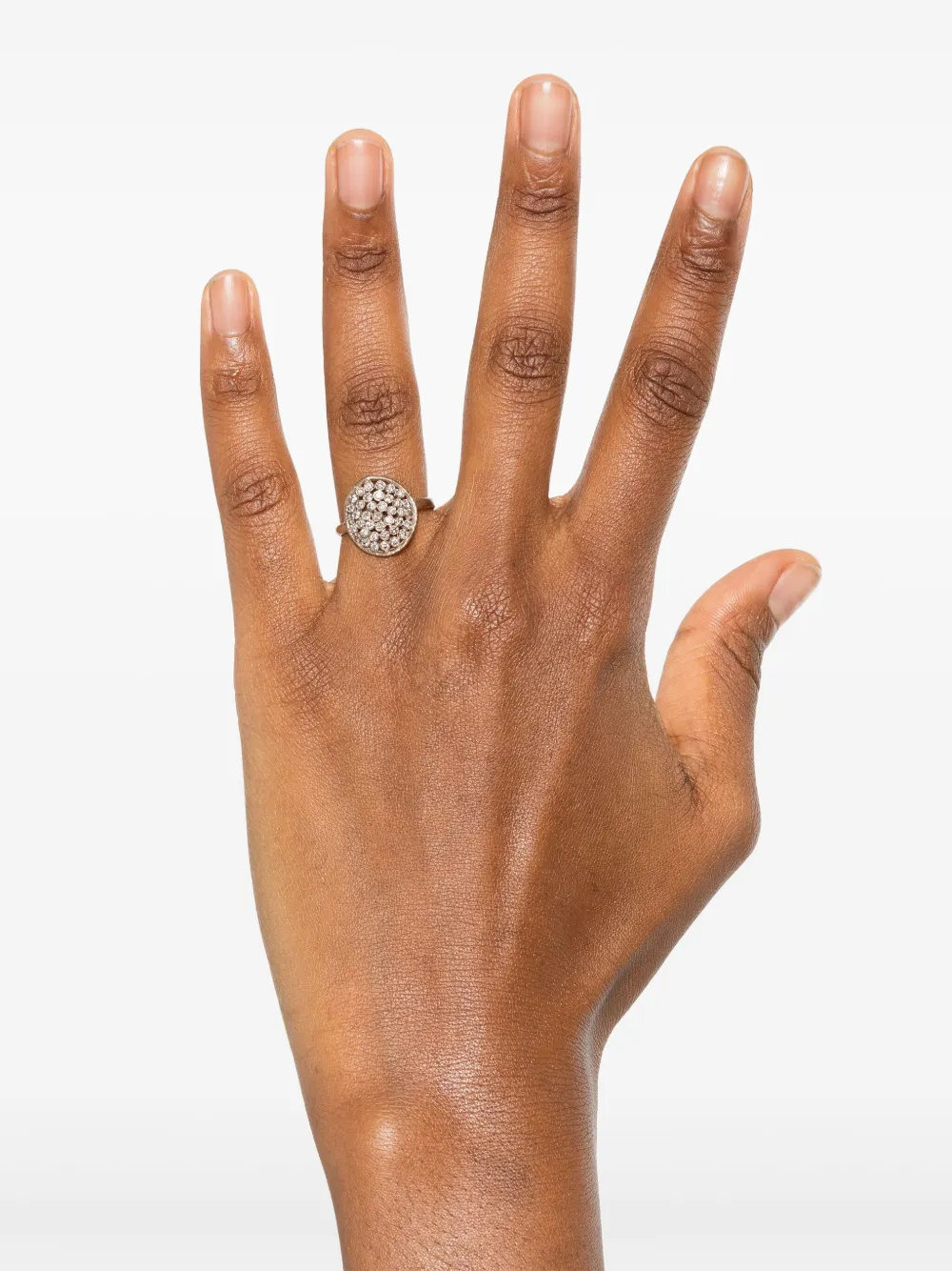  Noguchi 14kt Yellow Gold Tsubu Diamond Ring 