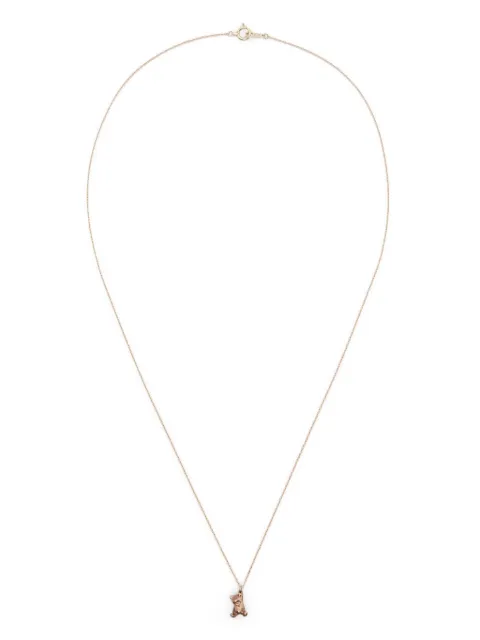 Noguchi collar en oro blanco de 14kt con dije