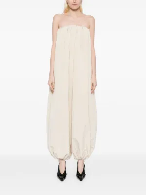 【Jacquemus】 La Combinaison Asaoジャンプスーツ La Combinaison Asao jumpsuit in white - Jacquemus | Mytheresa