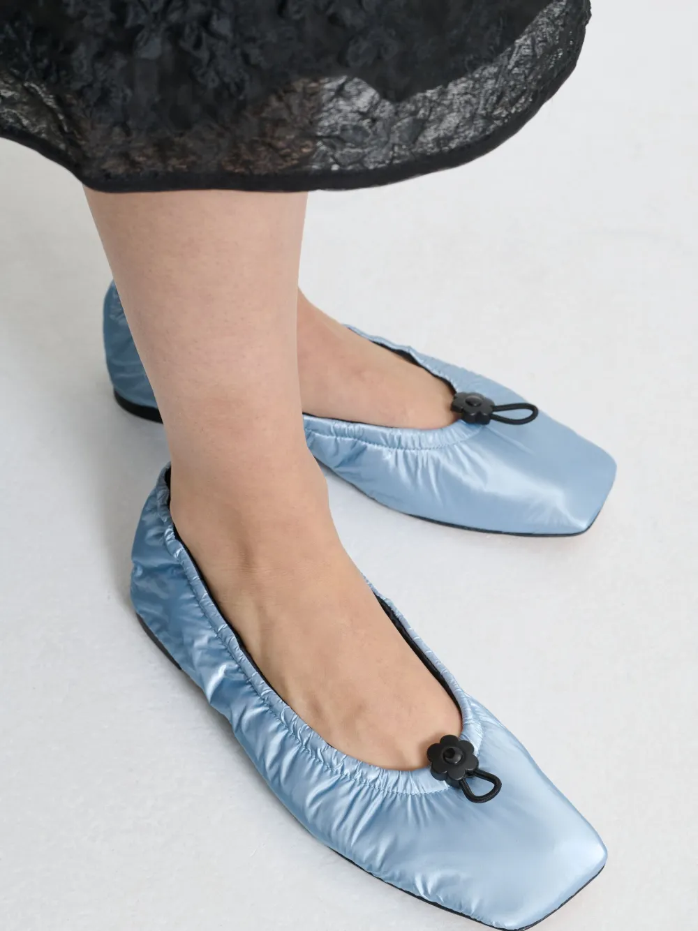 Cecilie Bahnsen Orbella Ballerina In Blue