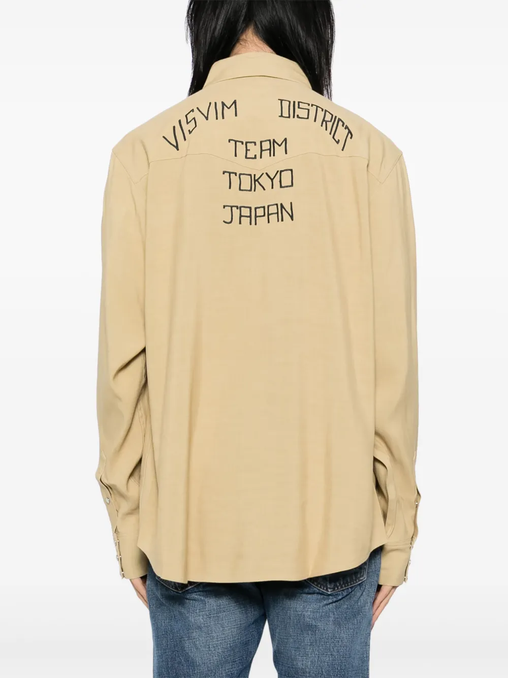 visvim Four Corners overhemd Beige