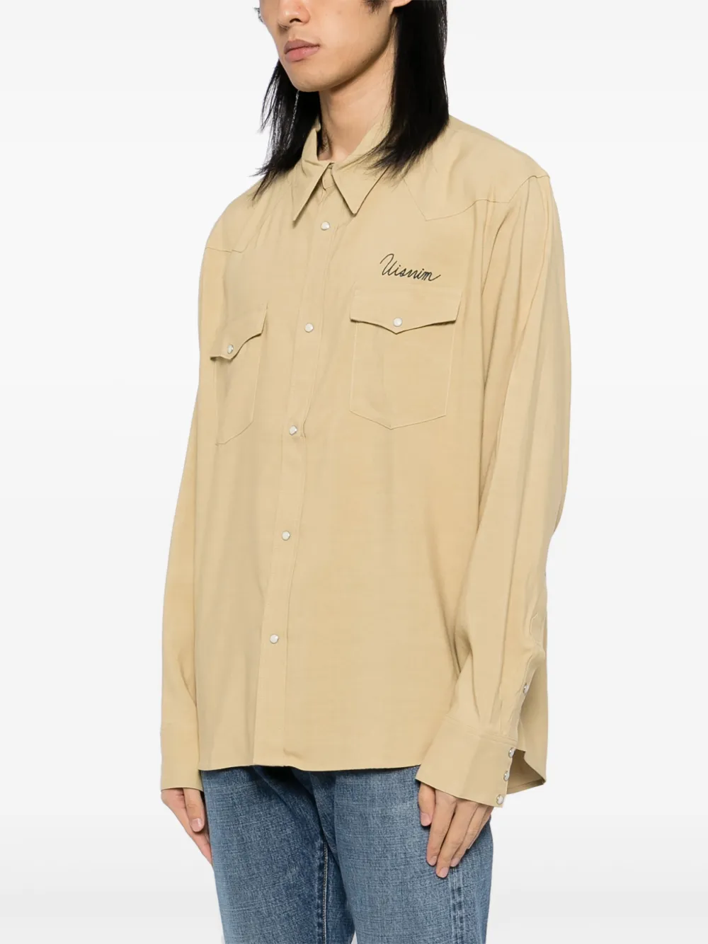 visvim Four Corners overhemd Beige