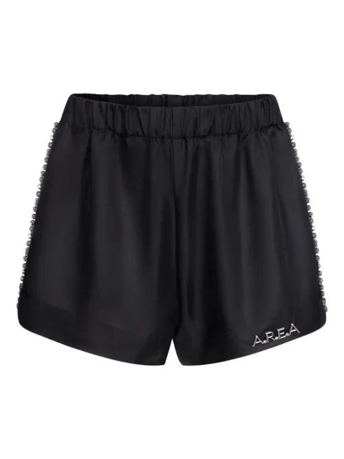 Short de sport à ornements en cristal - AREA - Modalova