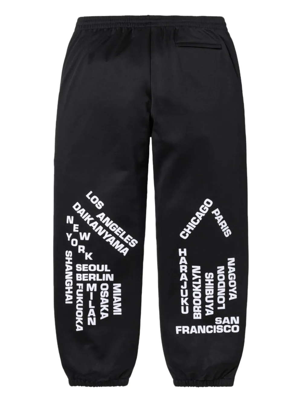 Supreme Worldwide SS 25 - Black trainingsbroek - Zwart
