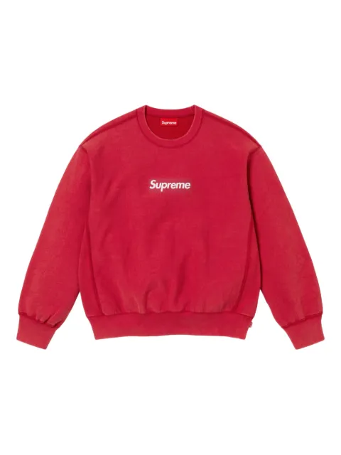 Supreme sudadera SS 25 - Red con logo