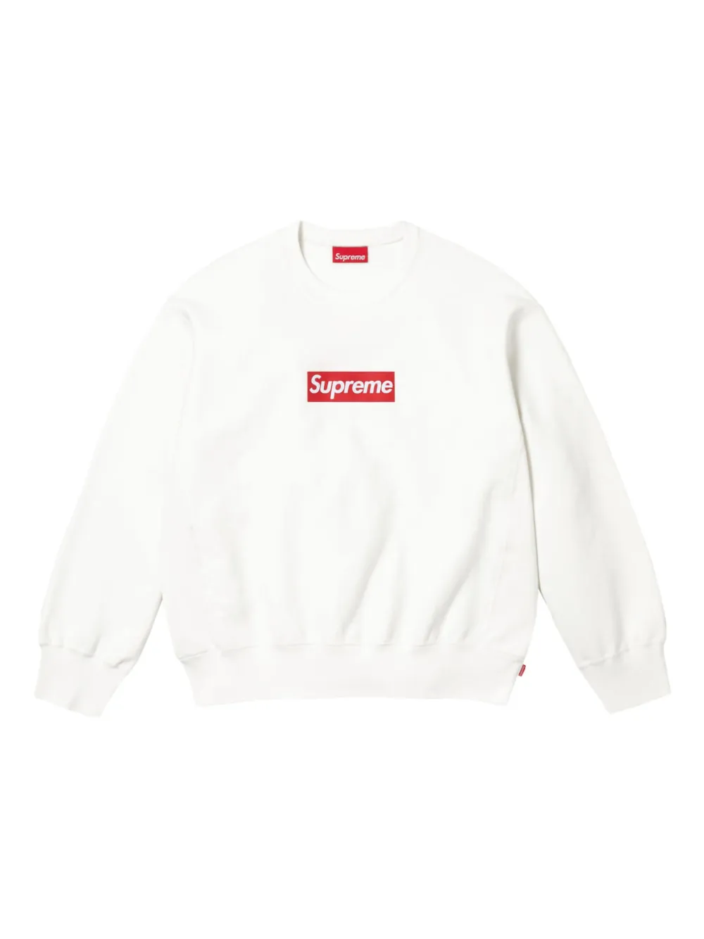 Supreme ウォッシュド ボックスロゴ スウェットシャツ - ホワイト Supreme ウォッシュド ボックスロゴ スウェットシャツ - ホワイト