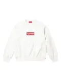 Supreme washed box logo ""SS 25 - White"" sweatshirt