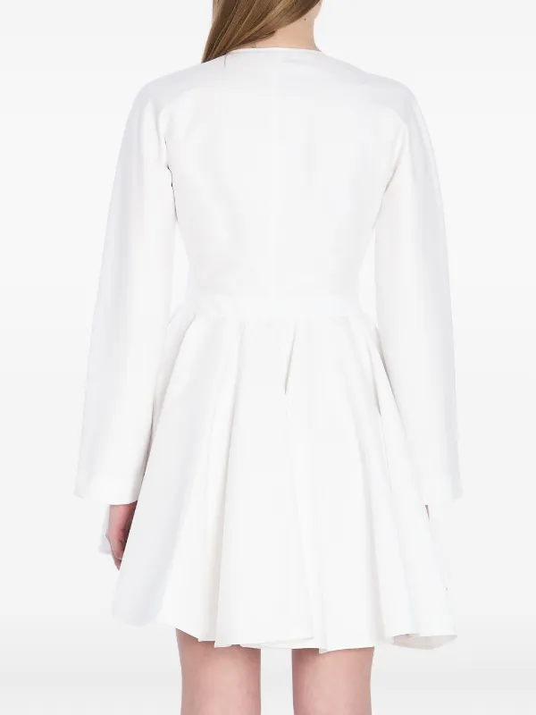 alaia white mini dress Alaa Sleeveless Mini Dress