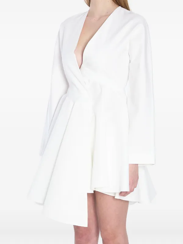 alaia mini dress Alaa, Crinoline minidress, Women, White, XL, Dresses, Materialmix