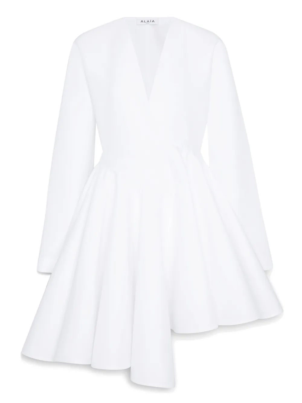 Alaïa asymmetric mini dress | White | Image 1