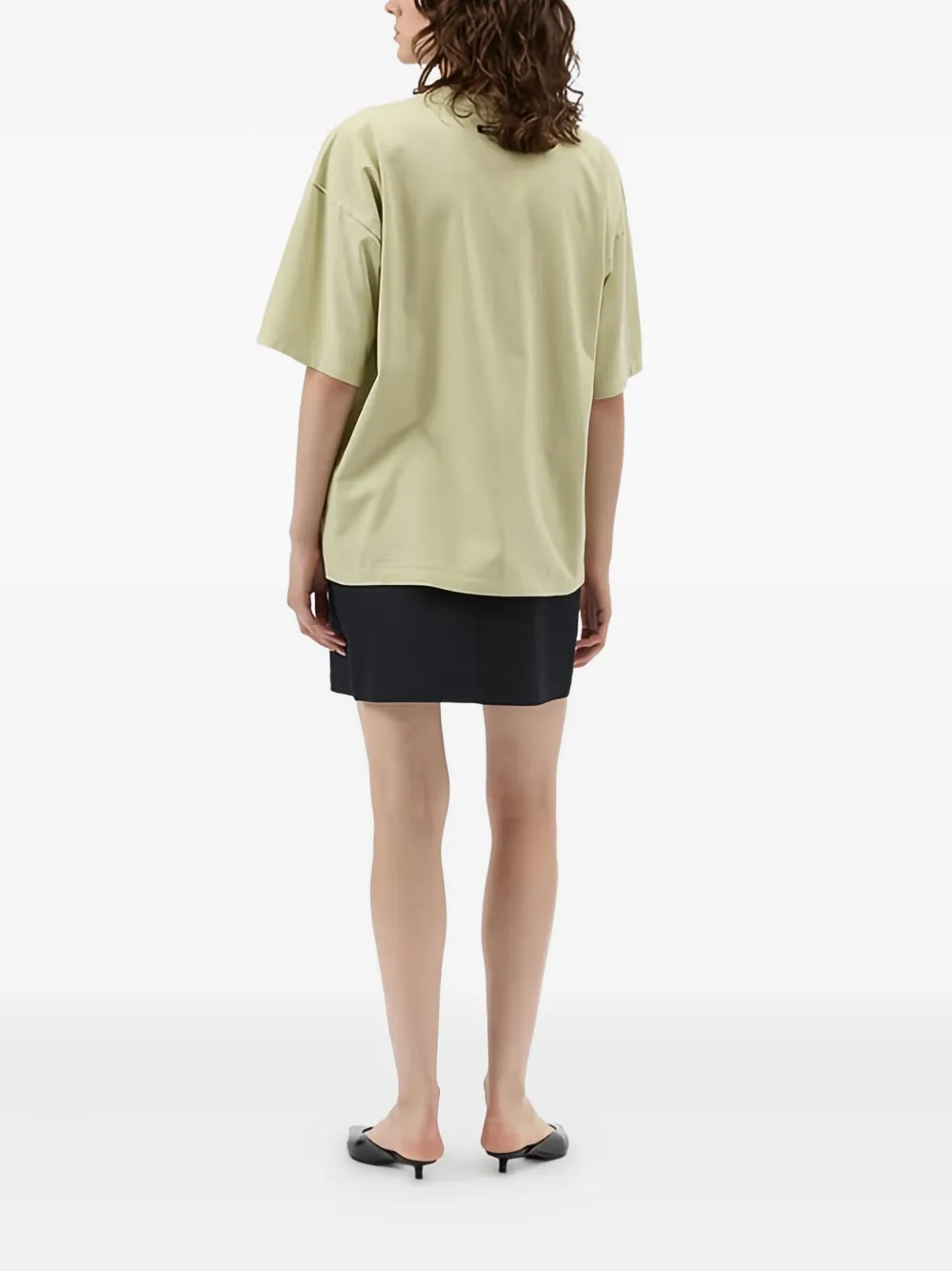 Halfboy Cotton T-shirt In Green