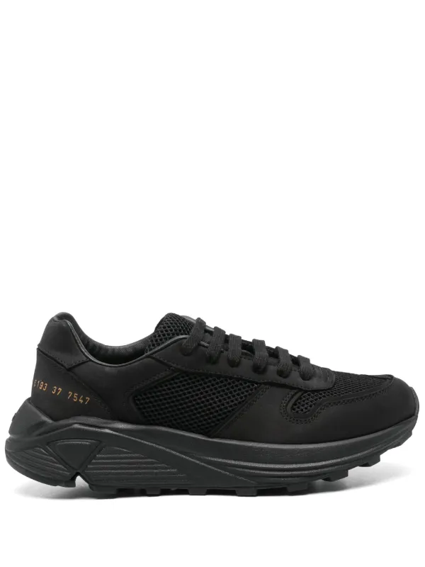 Common Projects パネル スニーカー | ブラック | FARFETCH JP