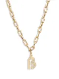 Adina Reyter 14K yellow gold Initial diamond pendant