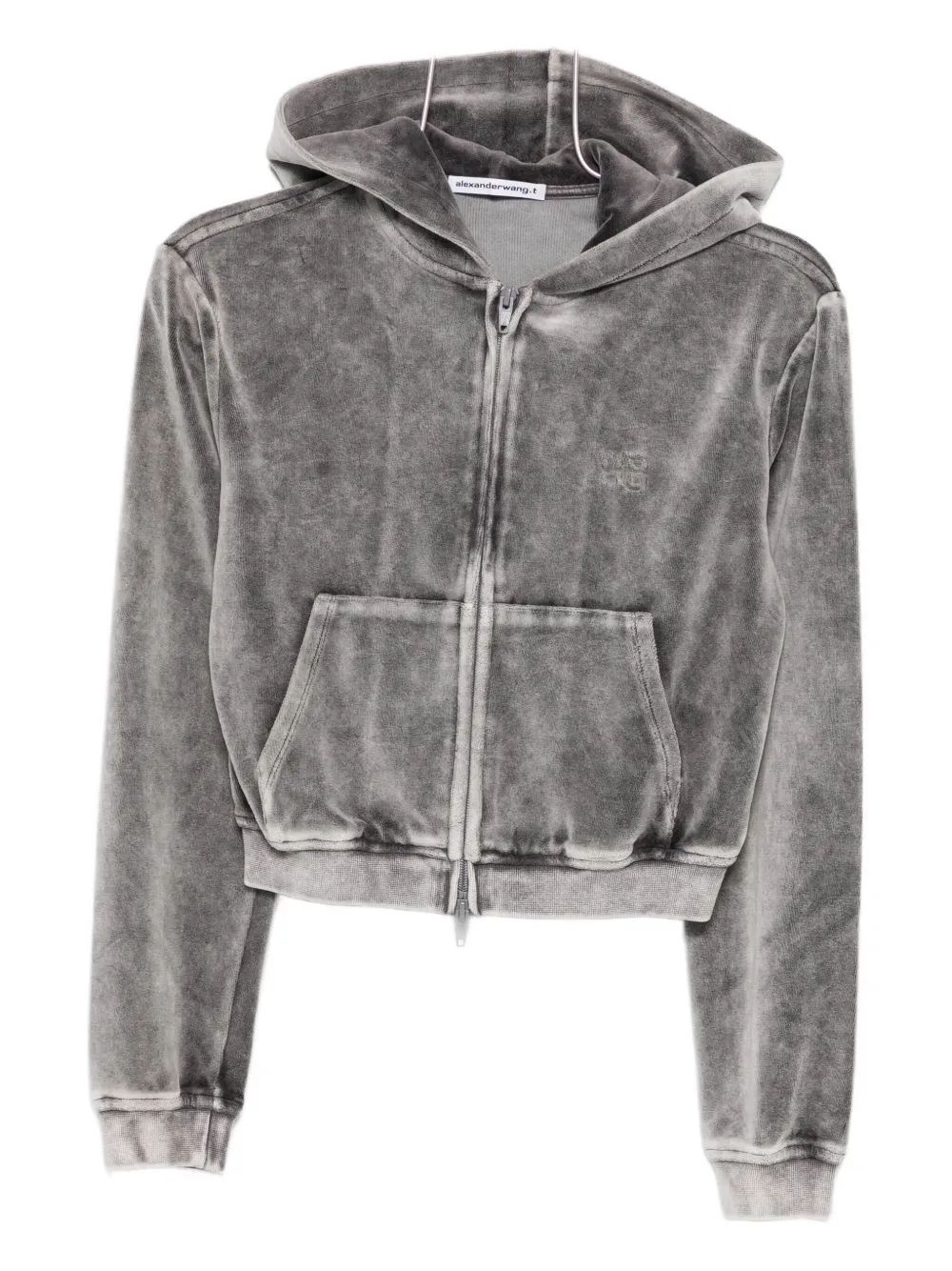 Alexander Wang zip-up hoodie | Grey | Image 1