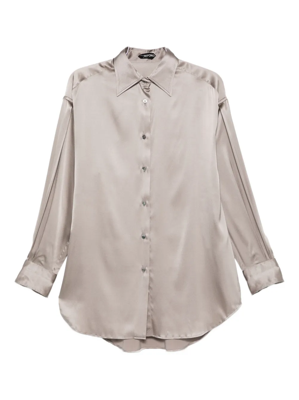 TOM FORD satin shirt Grijs