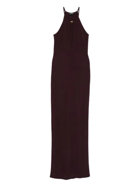 TOM FORD halterneck maxi gown