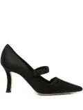 Manolo Blahnik 90mm Ganeus pointed-toe pumps - Black