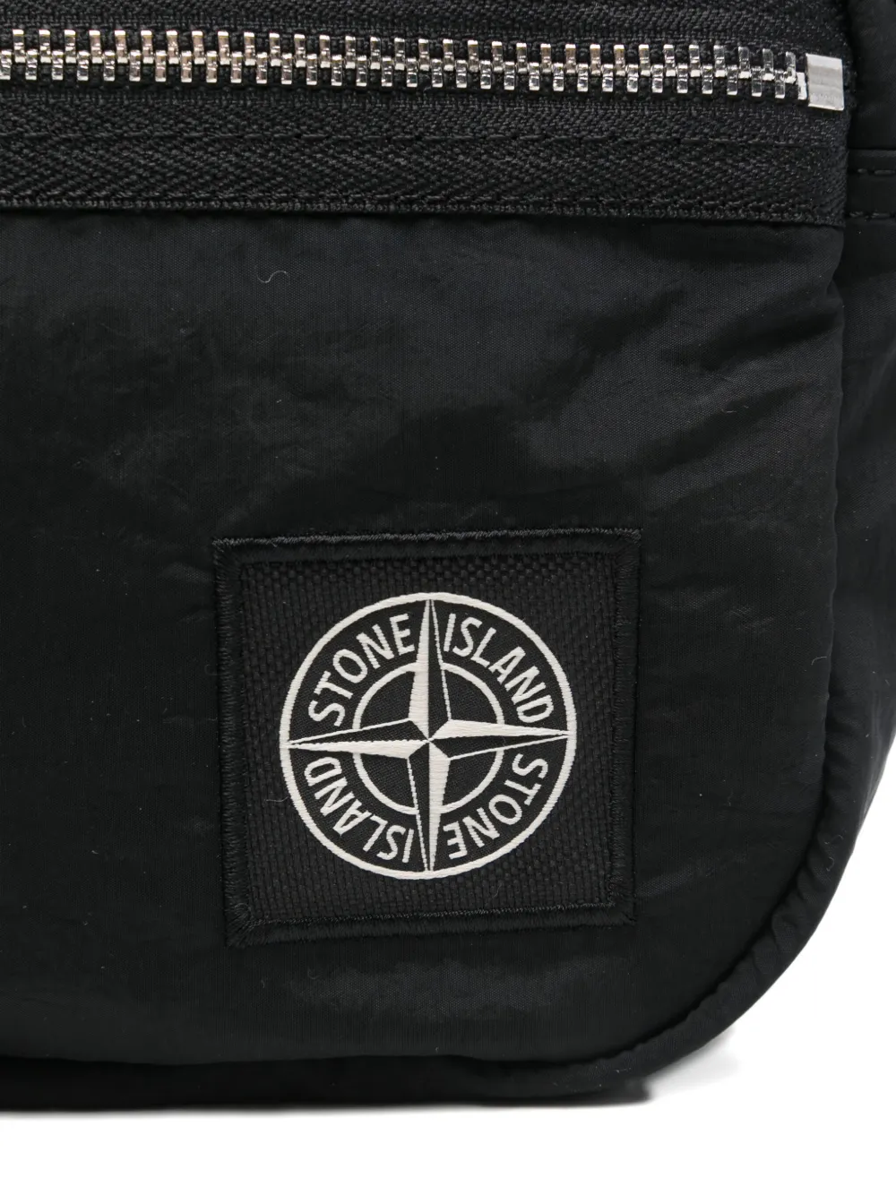 Stone Island Compass-patch belt bag Zwart