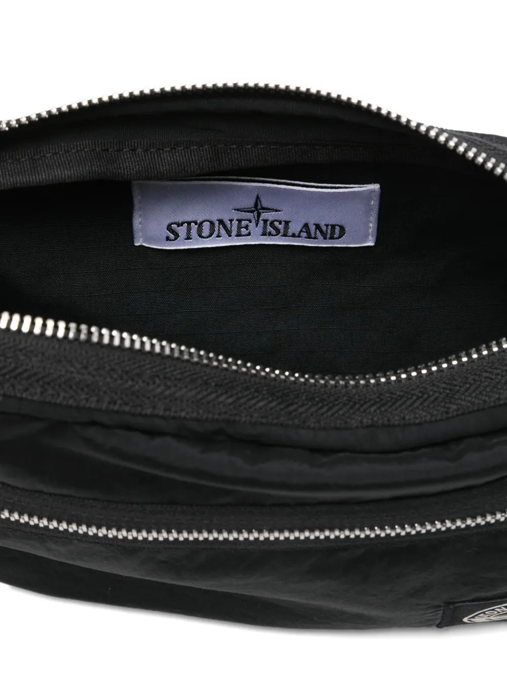 Stone Island Compass-patch belt bag Zwart
