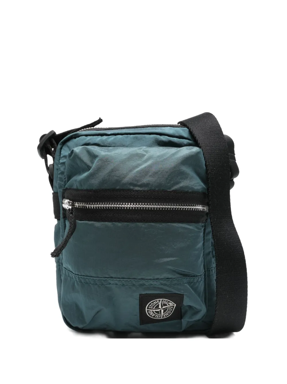 Stone Island Compass-patch messenger bag Blauw