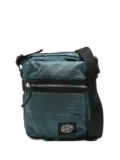 Stone Island Compass-patch messenger bag - Blue