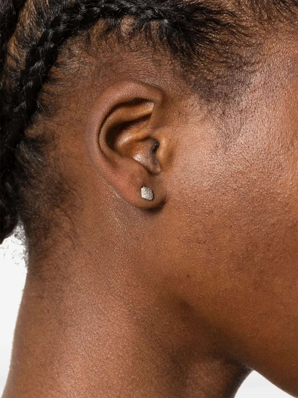 Noguchi aretes en oro blanco de 14kt | Image 2