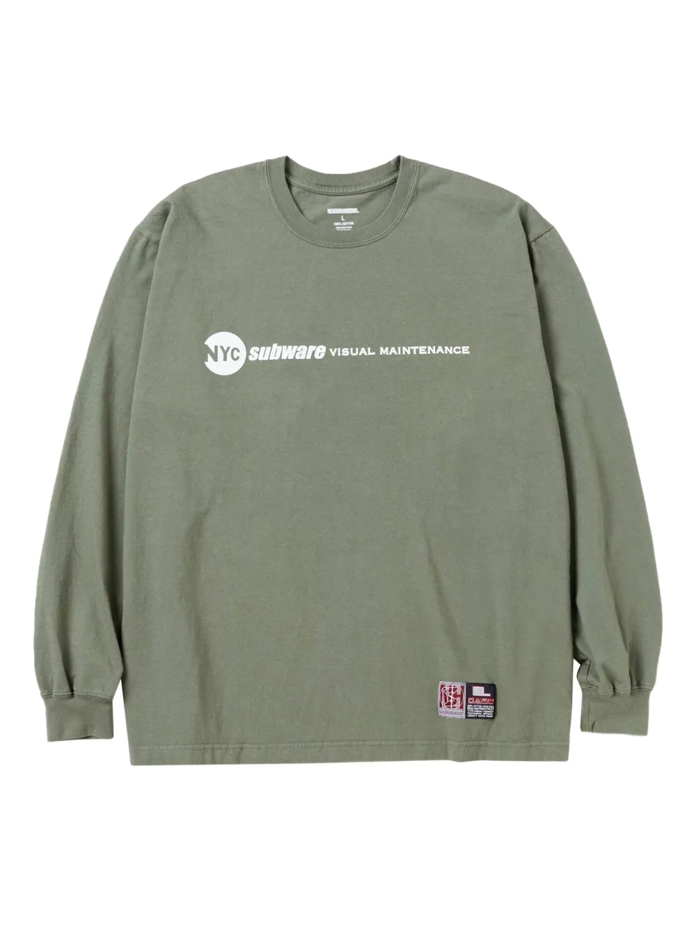 Neighborhood x Subware jersey sweater Groen