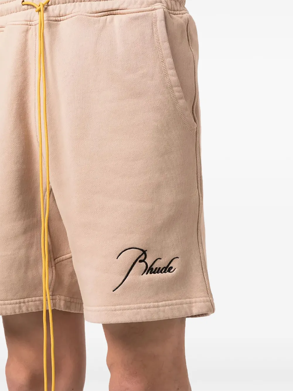 RHUDE shorts deportivos con logo bordado | Shorts para correr | Image 2