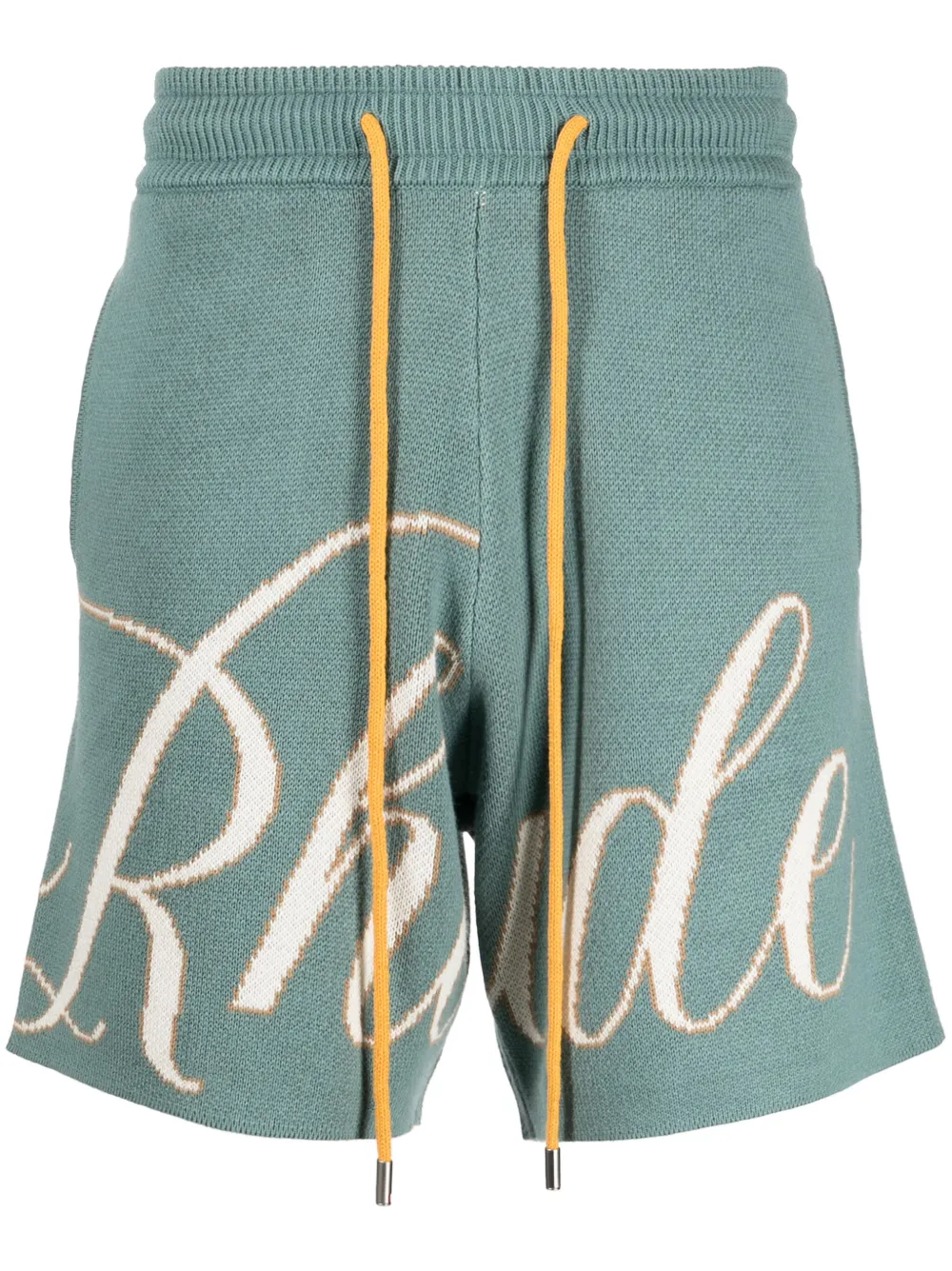 RHUDE Intarsia sokken Groen