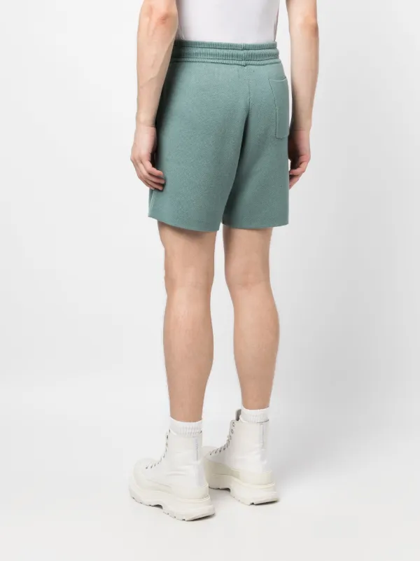 RHUDE ロゴ ニットショートパンツ | グリーン | FARFETCH JP