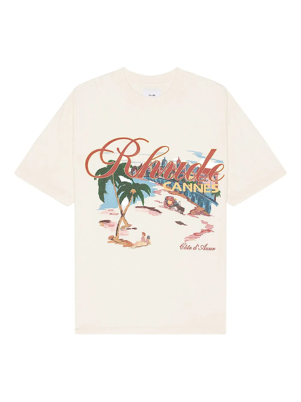 RHUDE playera Cannes Beach | blanco | Image 1