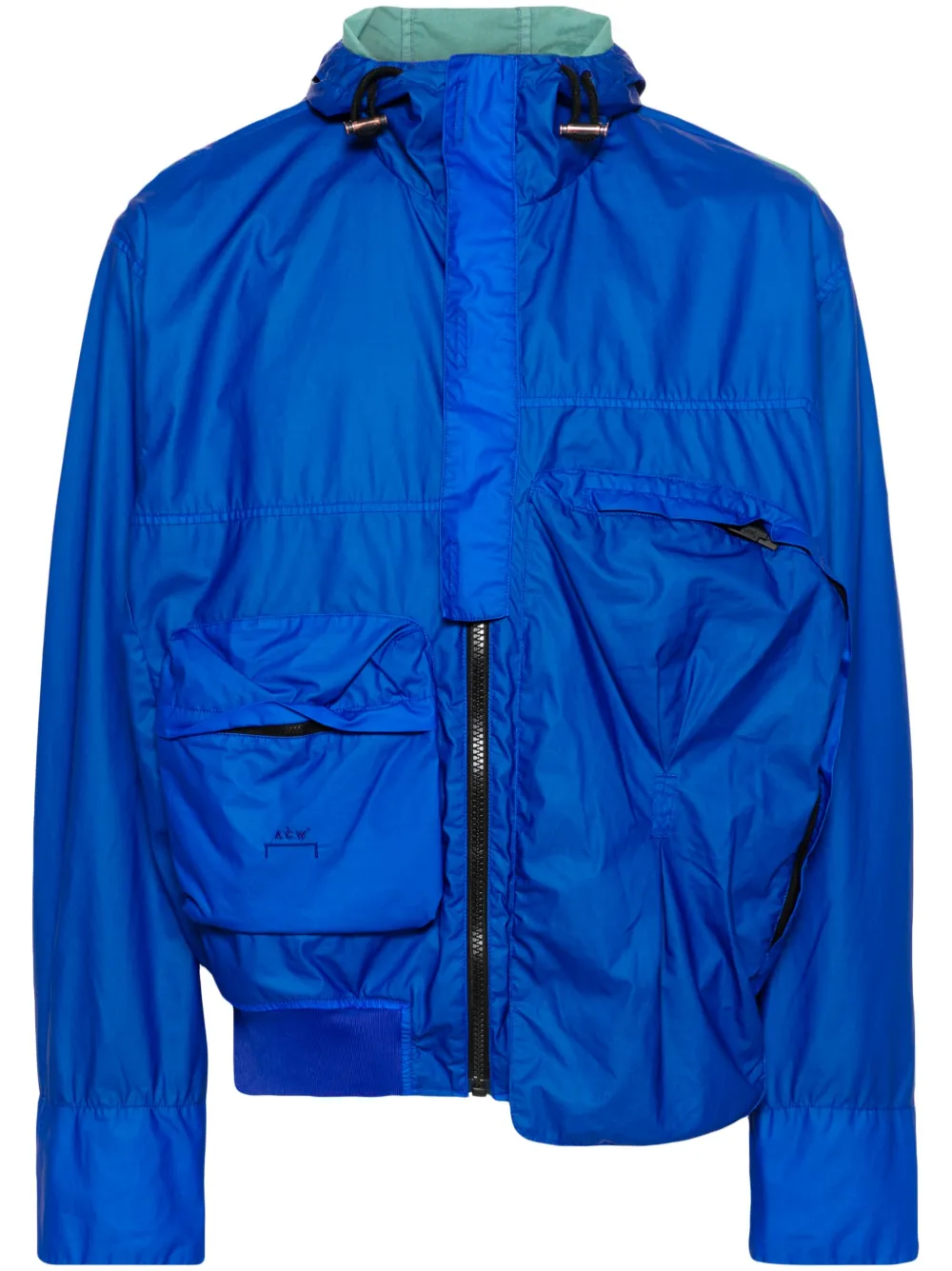 A-COLD-WALL* asymmetric "Volt Blue" jacket | Blue | Image 1