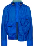 A-COLD-WALL* asymmetric ""Volt Blue"" jacket