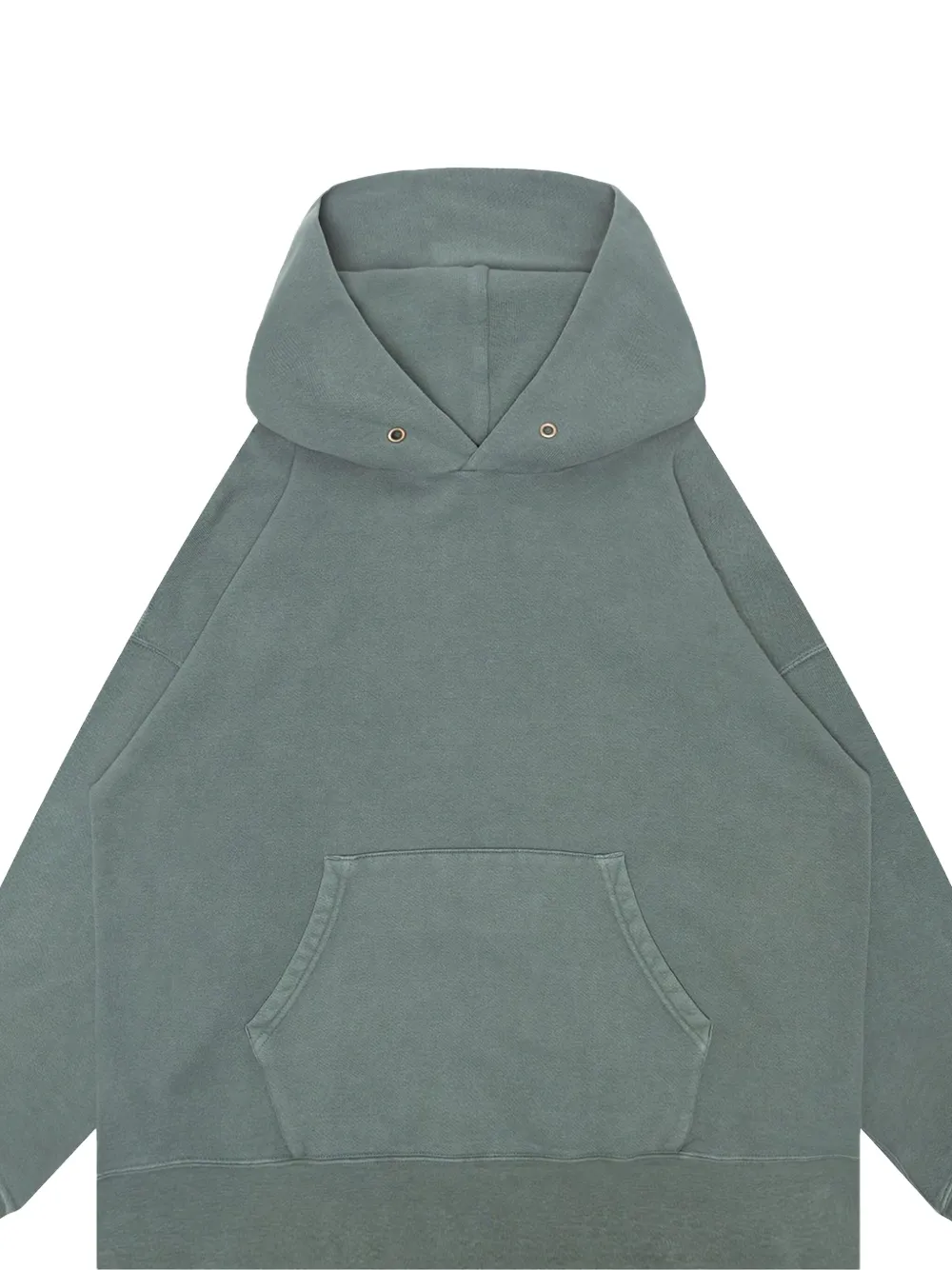 Visvim Jumbo Sb Hoodie In Green
