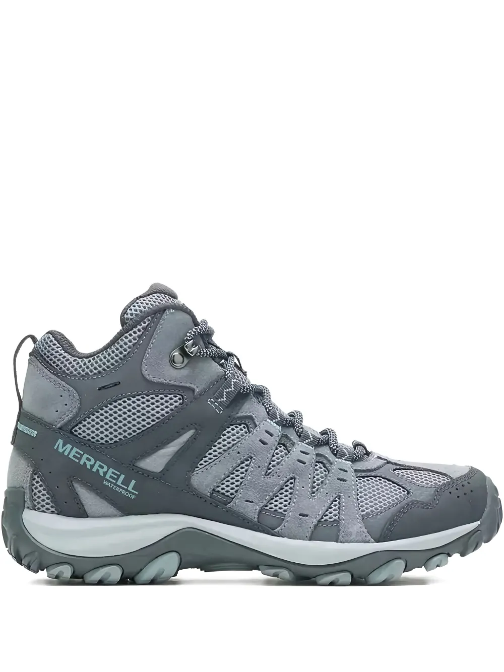 Merrell mesh suede trainers Grey