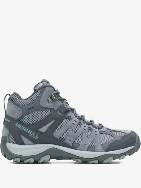 Merrell mesh suede trainers