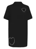 AREA crystal-embellished cut-out minidress - Black