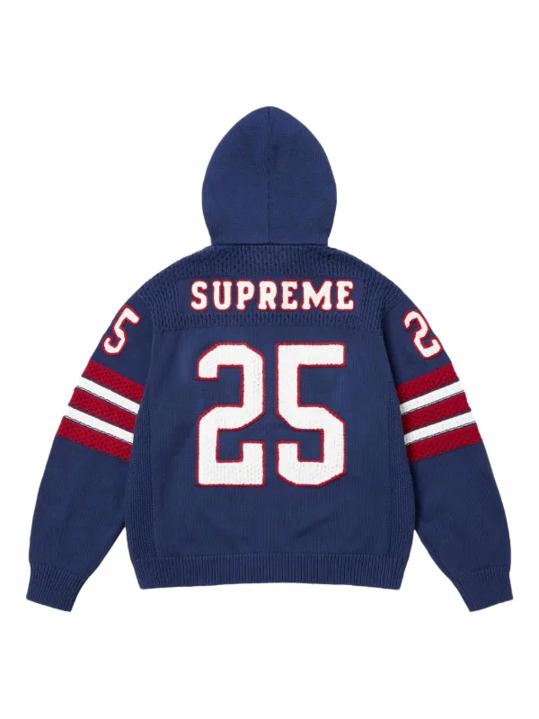 【Supreme】Sport Zip Up Hooded Sweater★Navy★25SS★ Supreme Sport 