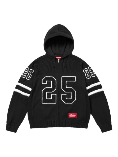 Supreme Sport "SS 25 - Black" zip-up hoodie