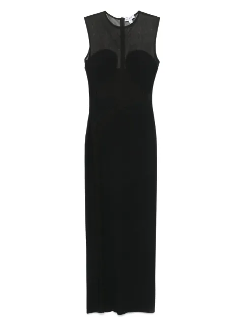 Alaïa silk midi dress